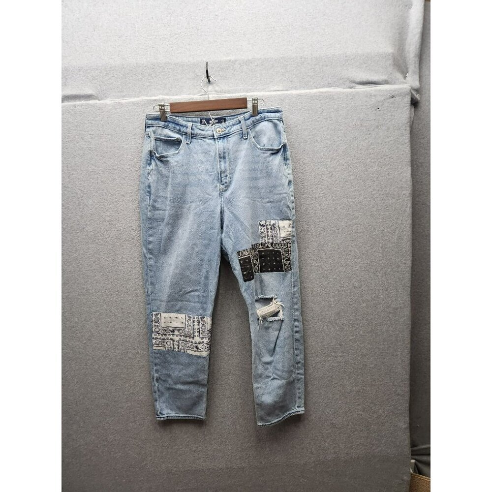 Hollister Womens Ultra High Rise Mom Jeans W32 L27